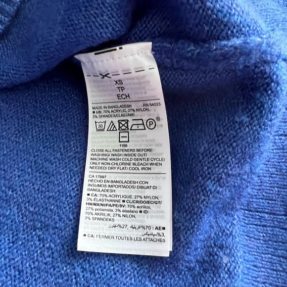 Electric blue cardigan - Picture 5 of 5